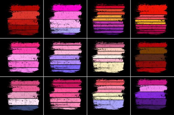 Download Valentine Brush Stroke Vintage Grunge - Vintage Collection