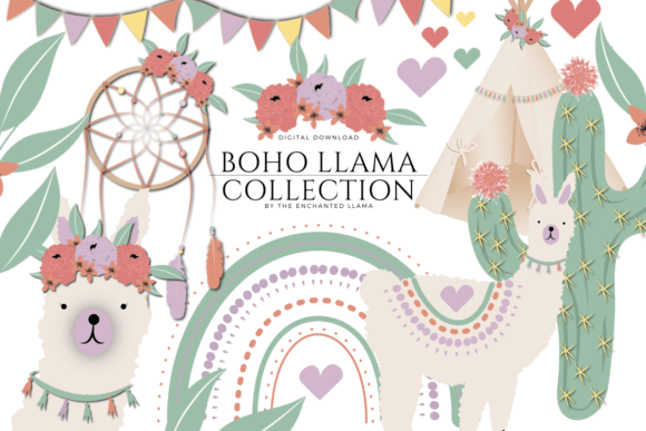 Download Boho Llama Collection - Boho Collection