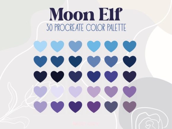 Download Moon Elf Procreate Color Palette - Premium Bundle