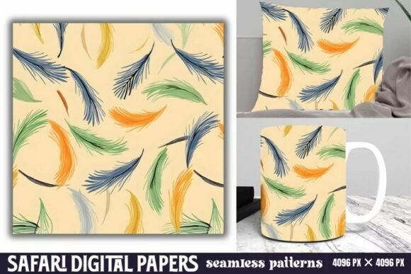 Download Safari Digital Papers Pattern - Digital paper Collection