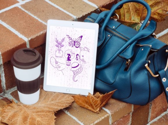 Download 15 Boho Line Art Stamps Procreate V 38 - Boho Collection