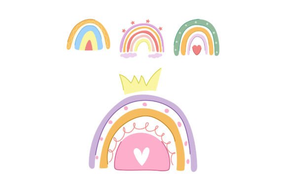 Download Boho Pastel Rainbow Kids Playroom Decora - Boho Collection