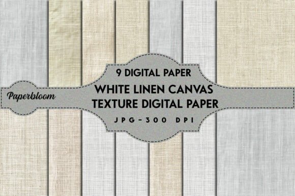 Download White Linen Canvas Texture Digital Paper - Digital paper Collection